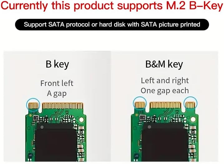 Pstaroth M.2 NGFF B-Key to SATA3 SSD Adapter for Computer Performance Boost - Image 4